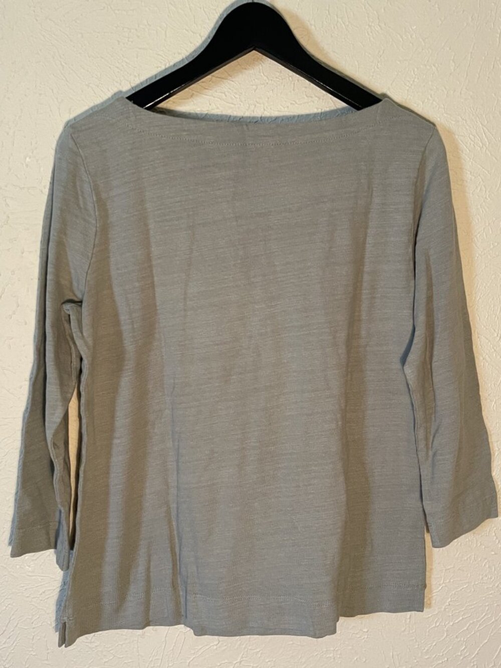 Loft NWT Sage Green Harbor Tee, Size M - Picture 2 of 3